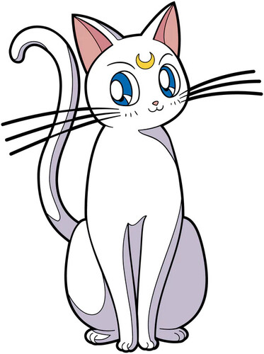 Buy FiGPiN Sailor Moon Artemis Enamel Pin 1305 At GameFly GameFly