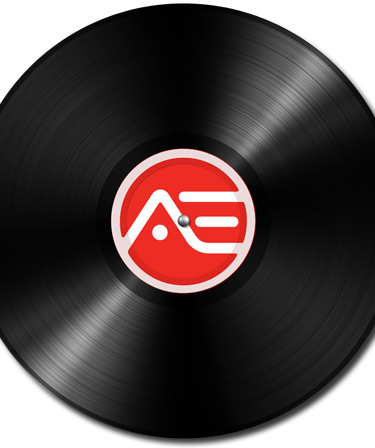big vinyl disc