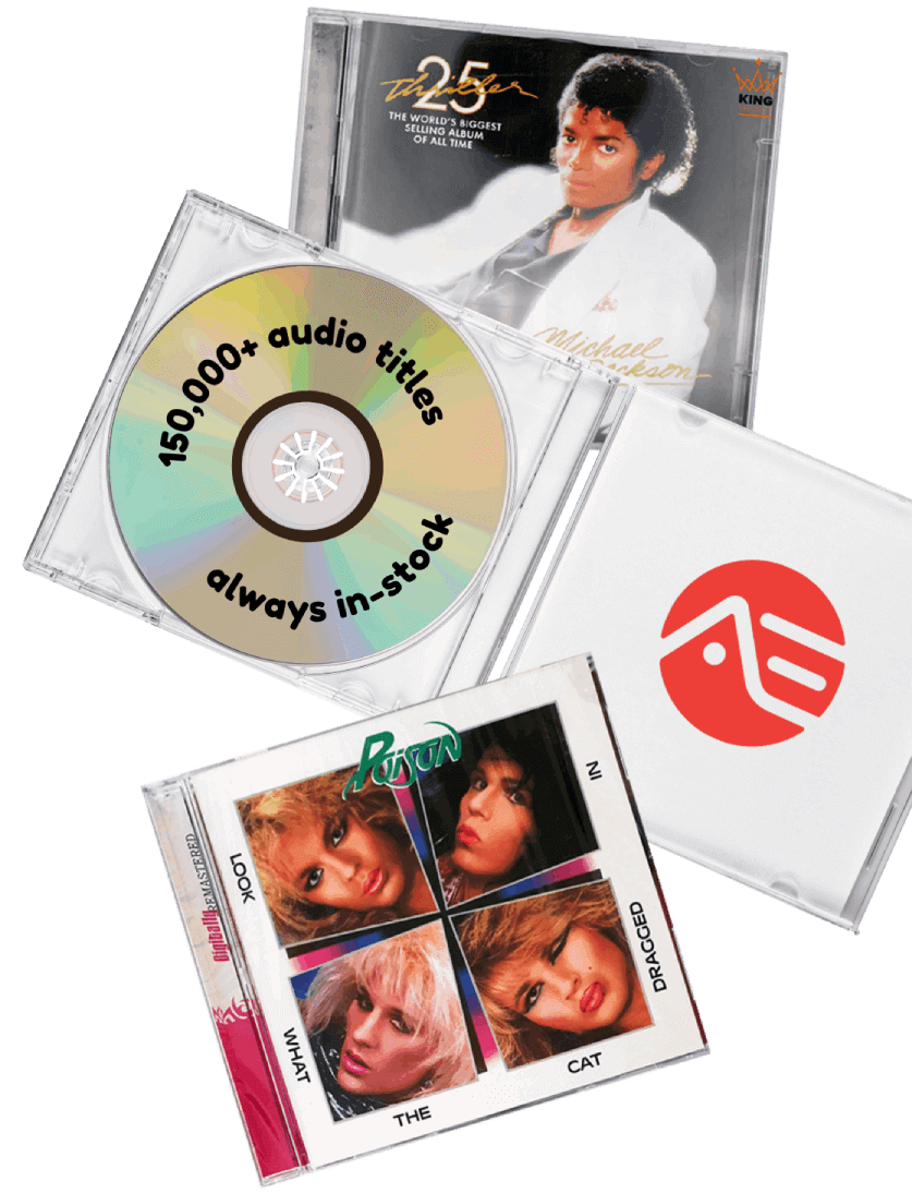 CD music collage