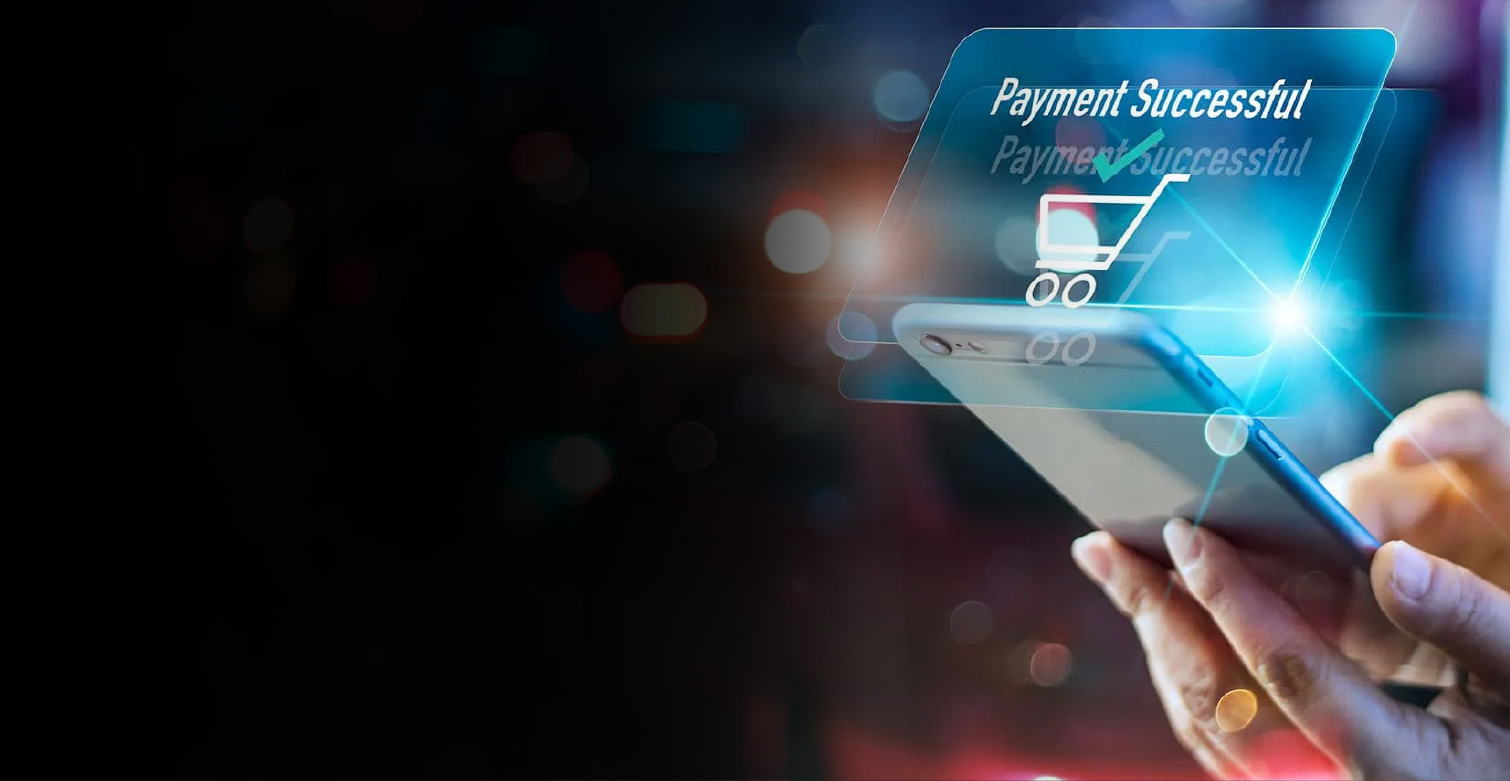 Person using smartphone to navigate website