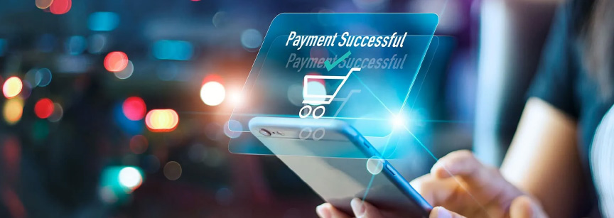 Person using smartphone to navigate website