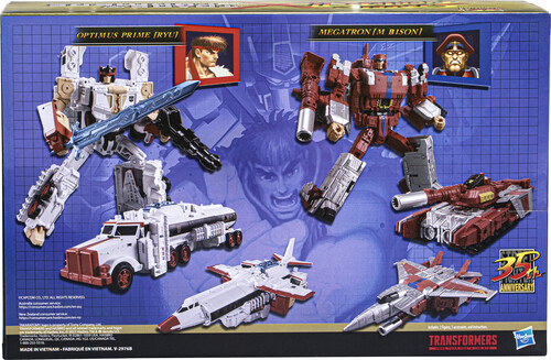 Street online Fighter x Transformers Optimus Prime (Ryu) vs Megatron (M. Bison)