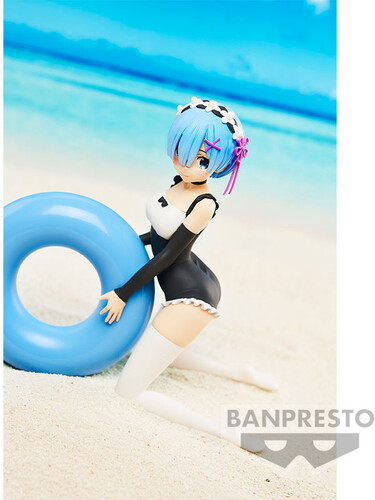 BANPRESTO Re:Zero – Celestial Vivi – Statue Rem En Tenue De Bonne – Collection Anime