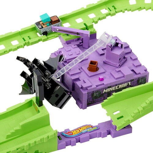 Gamefly Wheel Buy Mattel - Hot Wheels Racerverse Minecraft Ender Dragon's Last Lap ...