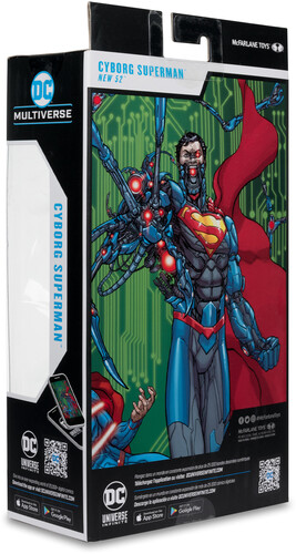 Buy DC Multiverse - New 52 - 7"" Cyborg Superman Action Figure at ...
