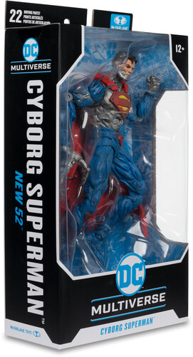 Buy DC Multiverse - New 52 - 7"" Cyborg Superman Action Figure at ...