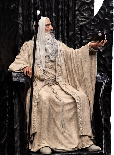 LORD OF THE RINGS Saruman and the Fire of Orthanc 1/6
