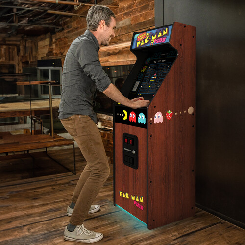 Buy Arcade1Up Pacman Plus Deluxe Limited Edition with Wood Grain