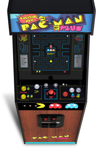 Buy Arcade1Up Pacman Plus Deluxe Limited Edition with Wood Grain