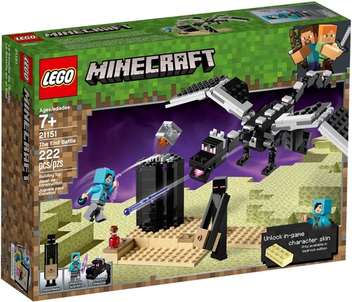 Buy LEGO® Minecraft™ - The End Battle 21151 at GameFly | GameFly