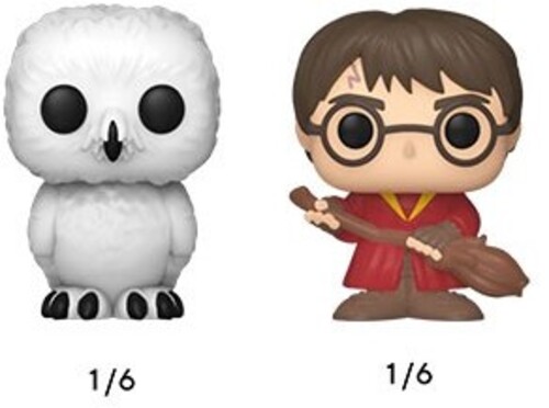 Buy FUNKO BITTY POP!: Harry Potter - Harry In Robe W/Scarf 4 Pack At ...