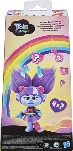 Buy Hasbro Collectibles - DreamWorks TrollsTopia Ultimate Surprise Hair ...