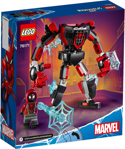 miles morales mech armour lego