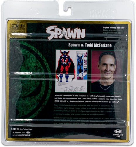 Buy McFarlane Toys 30th Anniversary - 7"" Spawn & Todd McFarlane Action ...