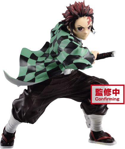 Banpresto Action Figure Giyu Tomioka 17 Cm, Demon Slayer: Kimetsu No Yaiba, PVC, Colore Multicolore, Con Base - 5